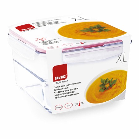 Récipient de Conservation des Aliments Ibili XL 754833 Verre Borosilicaté 3 L: Plus de 300.000 produits de grandes marques en ve