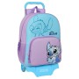 Cartable à roulettes Stitch Sweet Bleu Lila 33 x 42 x 14 cm: Plus de 300.000 produits de grandes marques en vente directe à prix