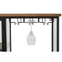 Range Bouteilles Home ESPRIT Noir Naturel Bois Métal Verre 102 x 32 x 60 cm: Plus de 300.000 produits de grandes marques en vent
