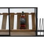 Range Bouteilles Home ESPRIT Noir Naturel Bois Métal Verre 102 x 32 x 60 cm: Plus de 300.000 produits de grandes marques en vent