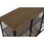 Range Bouteilles Home ESPRIT Noir Naturel Bois Métal Verre 102 x 32 x 60 cm: Plus de 300.000 produits de grandes marques en vent