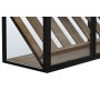 Range Bouteilles Home ESPRIT Noir Naturel Bois Métal Verre 102 x 32 x 60 cm: Plus de 300.000 produits de grandes marques en vent