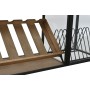 Range Bouteilles Home ESPRIT Noir Naturel Bois Métal Verre 102 x 32 x 60 cm: Plus de 300.000 produits de grandes marques en vent