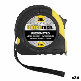 Flexomètre Bricotech Bricotech 13,5 x 8,5 x 3 cm (36 Unités) (3 m): Plus de 300.000 produits de grandes marques en vente directe
