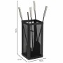Acessoires de cheminée Alexandra House Living Noir Fer 16 x 50 x 16 cm: Plus de 300.000 produits de grandes marques en vente dir