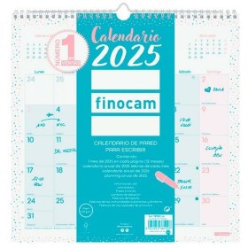 calendrier mural Finocam CHIC Turquoise Papier 2025 30 x 30 cm: Plus de 300.000 produits de grandes marques en vente directe à p
