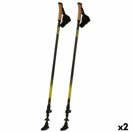 Bâton Trekking Aktive 4,5 x 135 x 3 cm (2 Unités): Plus de 300.000 produits de grandes marques en vente directe à prix usine sur