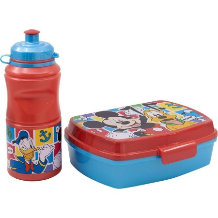 Gamelle avec Gourde Mickey Mouse CZ11277 380 ml 17 cm Plastique: Plus de 300.000 produits de grandes marques en vente directe à 