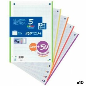 Rechange Oxford Multicouleur A4 250 Volets (10 Unités): Plus de 300.000 produits de grandes marques en vente directe à prix usin