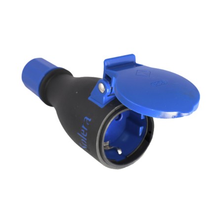 Socle de prise Solera 707tk Bleu Noir 16 A: Plus de 300.000 produits de grandes marques en vente directe à prix usine sur cadeau