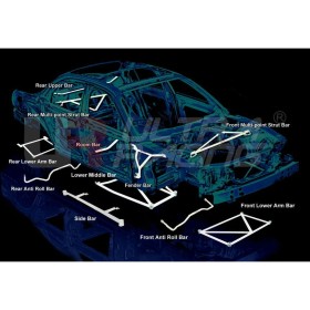 Barre d'armature Ultra Racing URLA4-620: Plus de 300.000 produits de grandes marques en vente directe à prix usine sur cadeaufou