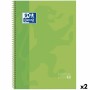 Cahier à Spirale Oxford Classic Europeanbook 1 Write&Erase Vert A4+ 80 Volets 5 Pièces (2 Unités): Plus de 300.000 produits de g