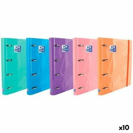 Reliure à anneaux Oxford EUROPEANBINDER Multicouleur A4+ (10 Unités): Plus de 300.000 produits de grandes marques en vente direc