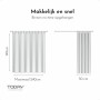 Rideau TODAY Essential Anthracite 140 x 240 cm: Plus de 300.000 produits de grandes marques en vente directe à prix usine sur c