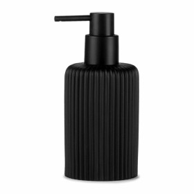Distributeur de Savon Andrea House Mat Noir Résine (Ø 7 x 16 cm) (270 ml): Plus de 300.000 produits de grandes marques en vente 