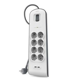 Multiprise 8 Prises avec Interrupteur Belkin BSV804VF2M USB x 2 (2 m): Plus de 300.000 produits de grandes marques en vente dire