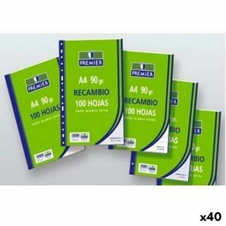 Bloc de Notes Blanc 100 Volets (40 Unités): Plus de 300.000 produits de grandes marques en vente directe à prix usine sur cadeau