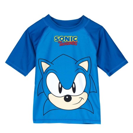 T-Shirt de Bain Sonic Bleu foncé: Plus de 300.000 produits de grandes marques en vente directe à prix usine sur cadeaufou.com. L