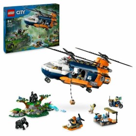 Set de construction Lego 60437 Jungle Explorer Helicopter Base Camp Multicouleur: Plus de 300.000 produits de grandes marques en