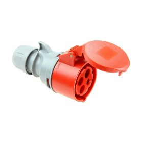 Socle de prise Solera 903142a CETAC Avec couvercle Rouge IP44 16 A Aérienne: Plus de 300.000 produits de grandes marques en vent