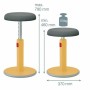 Tabouret ergonomique Leitz Ergo Cosy Active: Plus de 300.000 produits de grandes marques en vente directe à prix usine sur cadea