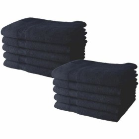 Ensemble de serviettes de toilette TODAY Blue marine 10 Unités 50 x 90 cm: Plus de 300.000 produits de grandes marques en vente 