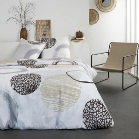 Housse de Couette TODAY Axel Blanc 200 x 200 cm: Plus de 300.000 produits de grandes marques en vente directe à prix usine sur c