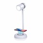 Lampe LED avec haut-parleur et chargeur sans fil Grundig Blanc 15 W 76 Lm Ø 12 x 34 cm Plastique 3-en-1: Plus de 300.000 produit