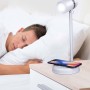 Lampe LED avec haut-parleur et chargeur sans fil Grundig Blanc 15 W 76 Lm Ø 12 x 34 cm Plastique 3-en-1: Plus de 300.000 produit