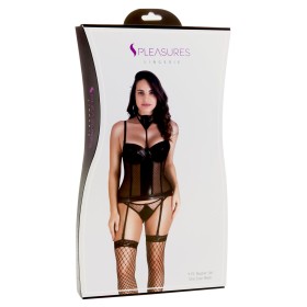 Ensemble de Lingerie S Pleasures Noir (Taille unique): Plus de 300.000 produits de grandes marques en vente directe à prix usine