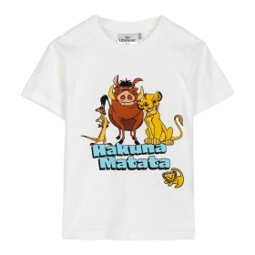 T shirt à manches courtes Enfant The Lion King Blanc: Plus de 300.000 produits de grandes marques en vente directe à prix usine 