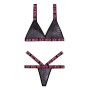 Ensemble de Lingerie Fantasy Lingerie Noir (S/M): Plus de 300.000 produits de grandes marques en vente directe à prix usine sur 