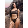 Ensemble de Lingerie Fantasy Lingerie Noir (S/M): Plus de 300.000 produits de grandes marques en vente directe à prix usine sur 