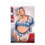 Ensemble de Lingerie Fantasy Lingerie Bleu (Queen size): Plus de 300.000 produits de grandes marques en vente directe à prix usi