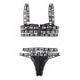 Ensemble de Lingerie Fantasy Lingerie Noir (L/XL): Plus de 300.000 produits de grandes marques en vente directe à prix usine sur