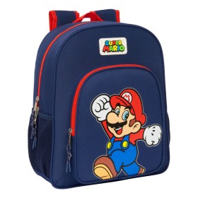 Cartable Super Mario World Blue marine 32 x 38 x 12 cm: Plus de 300.000 produits de grandes marques en vente directe à prix usin