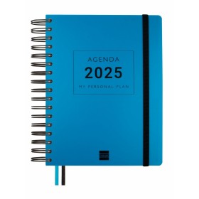 Agenda Finocam Tempus Bleu quarto 15,5 x 21,7 cm 2024-2025: Plus de 300.000 produits de grandes marques en vente directe à prix 