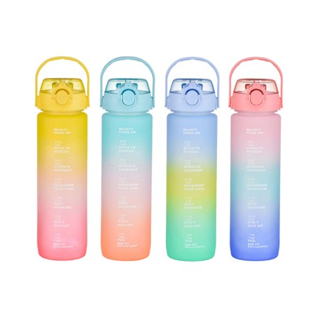 Bouteille avec Couvercle et Paille Bewinner Multicouleur 800 ml: Plus de 300.000 produits de grandes marques en vente directe à 