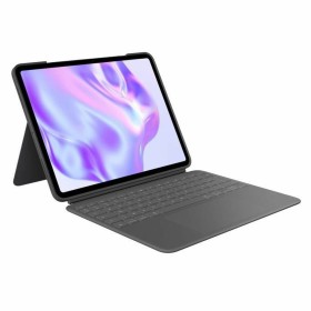 Housse pour Tablette Logitech iPad Pro Noir Gris Graphite AZERTY QWERTY Qwerty US: Plus de 300.000 produits de grandes marques e
