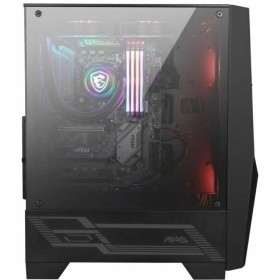 Boîtier ATX semi-tour MSI MAG FORGE 100M Noir Pourpre: Plus de 300.000 produits de grandes marques en vente directe à prix usine