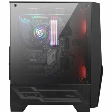 Boîtier ATX semi-tour MSI MAG FORGE 100M Noir Pourpre: Plus de 300.000 produits de grandes marques en vente directe à prix usine