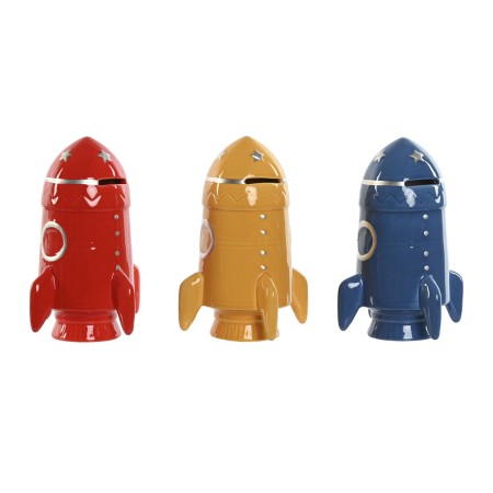 Tirelire Home ESPRIT Dolomite Enfant 12,5 x 12,5 x 19 cm (3 Unités): Plus de 300.000 produits de grandes marques en vente direct