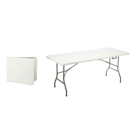 Table Piable Blanc Gris Polyéthylène 180 x 70 x 74 cm: Plus de 300.000 produits de grandes marques en vente directe à prix usine