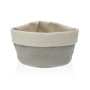 Corbeille à Pain Versa Gris clair Textile 14 x 10 x 17 cm: Plus de 300.000 produits de grandes marques en vente directe à prix u