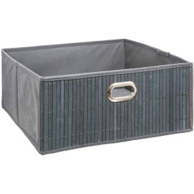 Panier 5five Simply Smart Gris 31 x 31 x 13.5 cm Bambou: Plus de 300.000 produits de grandes marques en vente directe à prix usi