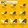 Harnais pour Chien Julius K9 IDC Noir M/L: Plus de 300.000 produits de grandes marques en vente directe à prix usine sur cadeauf