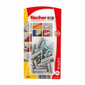 Chevilles et vis Fischer Chevilles et vis 20 Pièces (5 x 25 mm): Plus de 300.000 produits de grandes marques en vente directe à 