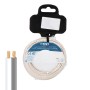 Câble parallèle EDM 28744 Blanc/Gris 2 x 0,75 mm 10 m Bobine Audio: Plus de 300.000 produits de grandes marques en vente directe