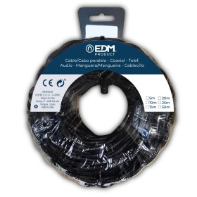 Câble EDM 11997 Noir 2 x 1,5 mm 25 m: Plus de 300.000 produits de grandes marques en vente directe à prix usine sur cadeaufou.co