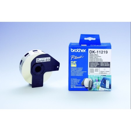 Etiquettes pour Imprimante Brother DK11219 Blanc Noir/Blanc: Plus de 300.000 produits de grandes marques en vente directe à prix